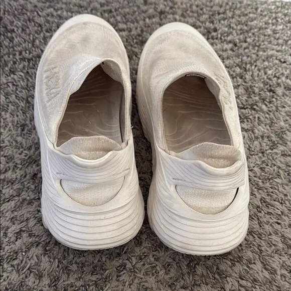 Hoka White Sneakers Slip-On Casual - Picture 5 of 8